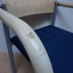 5 X Postmoderne Memphis Stijl Armstoelen/ Vergaderstoelen Door Arge2 Voor Wiesner Hager, 1980S thumbnail 12