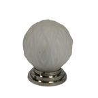Art Deco Plafondlamp Met Mat Glazen Kap, Jaren 30 thumbnail 9