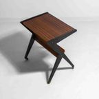 Minimalistische Mid-Century Z Bar Trolly In Teak, 1960S thumbnail 2
