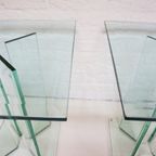 Set Van 2 Glazen Bijzettafels Van Tg Design thumbnail 11