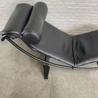 Lc4 Chaise - Black On Black - Cassina Jaren 80 - Le Corbusier, Pierre Jeanneret & Charlotte Perriand thumbnail 7