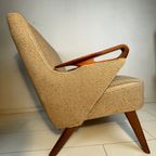 Vintage Deens Design Fauteuil. Chresten Findahl Brodersen - Zeldzaam thumbnail 2