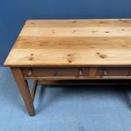 Grote Antieke Draperie Stoffen Tafel thumbnail 17