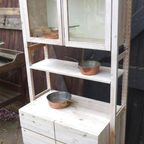 Witte Lundia Lade Vitrine Kast thumbnail 9