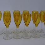 Antieke Champagne Glazen Geel (11) thumbnail 5