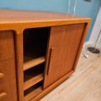 Vintage Dressoir + Vitrine Wandkast Silkeborg thumbnail 13