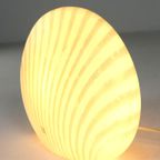 Peill & Putzler Glazen Tafellamp Lamp Shell Zebra Vintage thumbnail 2