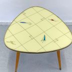 Grote Vintage Tripod Salontafel thumbnail 4