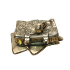 Vintage Messing Muis En Boek Postzegelbakje thumbnail 7