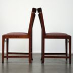 Set Van Vier Luxe Schuitema Eetkamerstoelen Uit De Decoforma Serie thumbnail 11