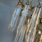 Vintage Luxueuze Art Deco Stijl 80’S Kristallen Kroonluchter thumbnail 10