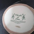 Porselein Franklin Mint Vintage Vaas "cherubs Of Love" Jaren 80 thumbnail 2