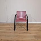 Thonet A320 Eettafel + 6 Rosé Stoelen - Hout - Zwart -Design thumbnail 16