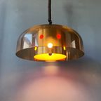 Mid Century Herda Space Age Light Fixture / Vintage Jaren 70 Hanglamp thumbnail 4