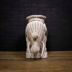 Wicker Elephant Sidetable thumbnail 6