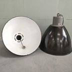 Industriële Vintage Grote Metalen Plafondlampen thumbnail 3