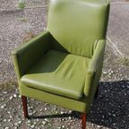 Groen Lederen Eetkamerstoelen Mobitec (4) thumbnail 6