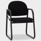 Ahrend 4200 Vergaderstoel, Zwart, Buisframe Onderstel thumbnail 2