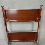 Vintage Plooibare Serveertafel – Trolley thumbnail 9