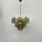 Vistosi Gold Smoked Glass , 1970S Pendant Lamp Hanging Lamp thumbnail 7