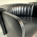 2X Vintage Design Leather Club Chair – Poltrona Frau thumbnail 9