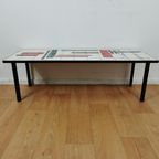 Vintage Tegeltafel, Salontafel, Mid Century Salontafel 05 thumbnail 5