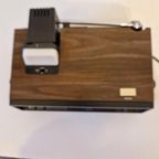 Vintage Wekkerradio Radio Gracia Met Lamp En Klok thumbnail 11