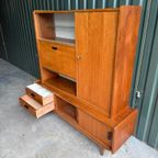 Vintage Retro Highboard / Buffetkast Uit De Jaren '60 thumbnail 17