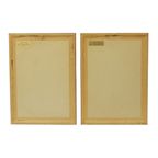 Kleuren Litho’s Boris Riab Jachthond Gesigneerd Kunst Paris thumbnail 19