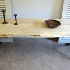 Prachtige Grote Boomstam Tafel 260 Cm thumbnail 7