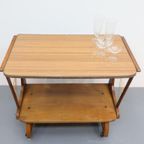 Vintage Bijzettafel Trolley 50'S thumbnail 13