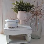 Vintage Aardewerk Vaas, Groen Met Zwart En Geel, Seventies thumbnail 7
