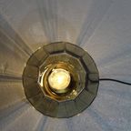 Vintage Plafondlamp, Wandlamp Glashütte Limburg - Rookglas thumbnail 6