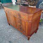 Antieke Hollandse Klap Buffetkast, Dressoir, Wandconsole thumbnail 6