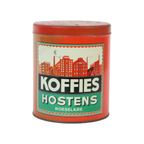 Koffie Blik Hostens Roeselare Rood Eerste Helft 20Ste Eeuw Art Deco Stijl 18Cm thumbnail 4