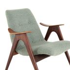 Vintage Wébé Fauteuil Louis Van Teeffelen New Upholstery thumbnail 19