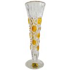 Vintage Vaasje Kristal Amber Annahütte 1960’s thumbnail 2
