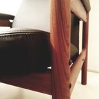 Soren Hansen Model 4365 Wing Chair For Fritz Hansen Denmark 1960S thumbnail 6