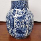 Vintage Delftsblauwe Vaas Tulpvaas Porselein thumbnail 8