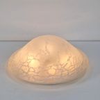 Vintage Xl Plafonniere Mushroom Plafondlamp Glas Mid Century thumbnail 5