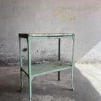 Industrial Two Tier Metal Side Table thumbnail 17