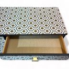 Vintage Dressoir Bekleed Met Hicks Hexagon Van Cole And Son thumbnail 5