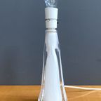 White Murano Glass Table Lamp, 1960S thumbnail 9