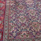 Handgeknoopt Oosters Vloerkleed Met Onder Andere Rood En Blauwe Kleuren 298x205cm thumbnail 3