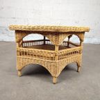 Vintage Rotan Salontafel thumbnail 3