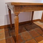 Set Van 2 Klassieke Walnoot Bijzettafels Walnut Tafels thumbnail 5