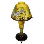 Art Nouveau Tafellamp In Gallé Stijl, Eind 20e Eeuw. thumbnail 6