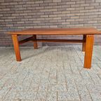 Grote Deense Teakhouten Salontafel thumbnail 6