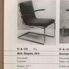 Vintage Gispen 411 Fauteuil, 1930’S thumbnail 13