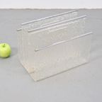 Vintage Lectuurbak Plexiglas Chroom Acrylic ‘60 Regency Rare thumbnail 4